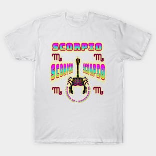 Scorpio 9a Turquoise T-Shirt